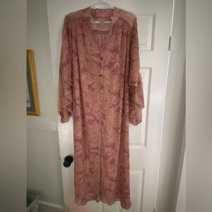 Sheer Flowy Dress/Cover up